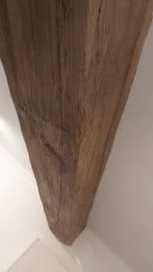Faux Oak Beams