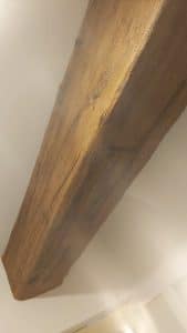 Lighter Wood Faux Oak Beam