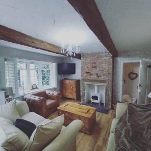 2 Faux Oak Ceiling Beams