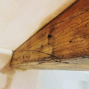 Oak beams