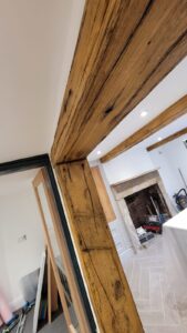 Faux Oak Beams